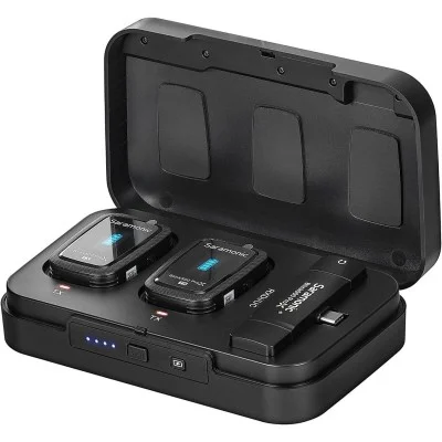 Saramonic Type-C 2.4G Dual Channel Wireless Microphone with Charging Case